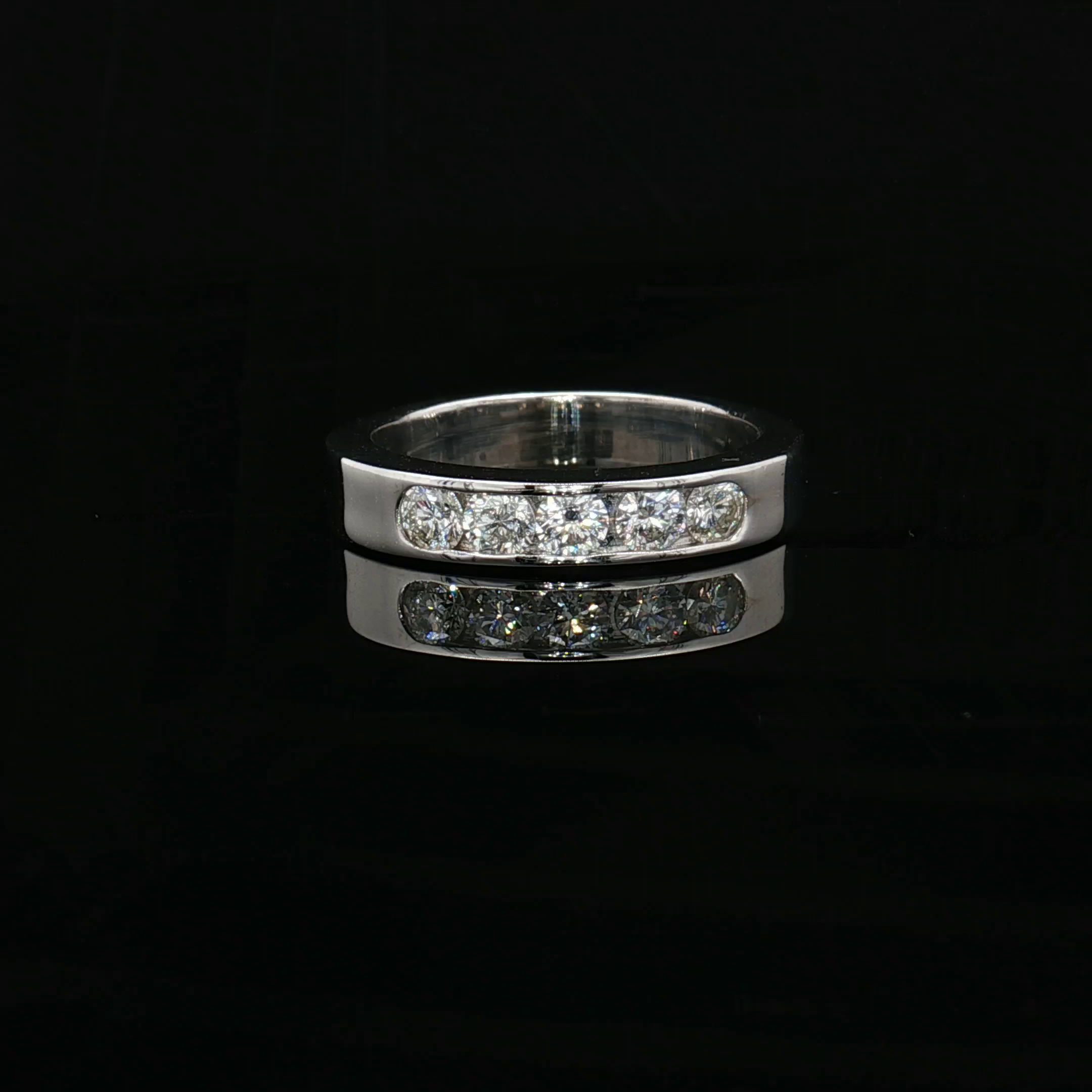 Diamond Wedding Bands  -  Women'