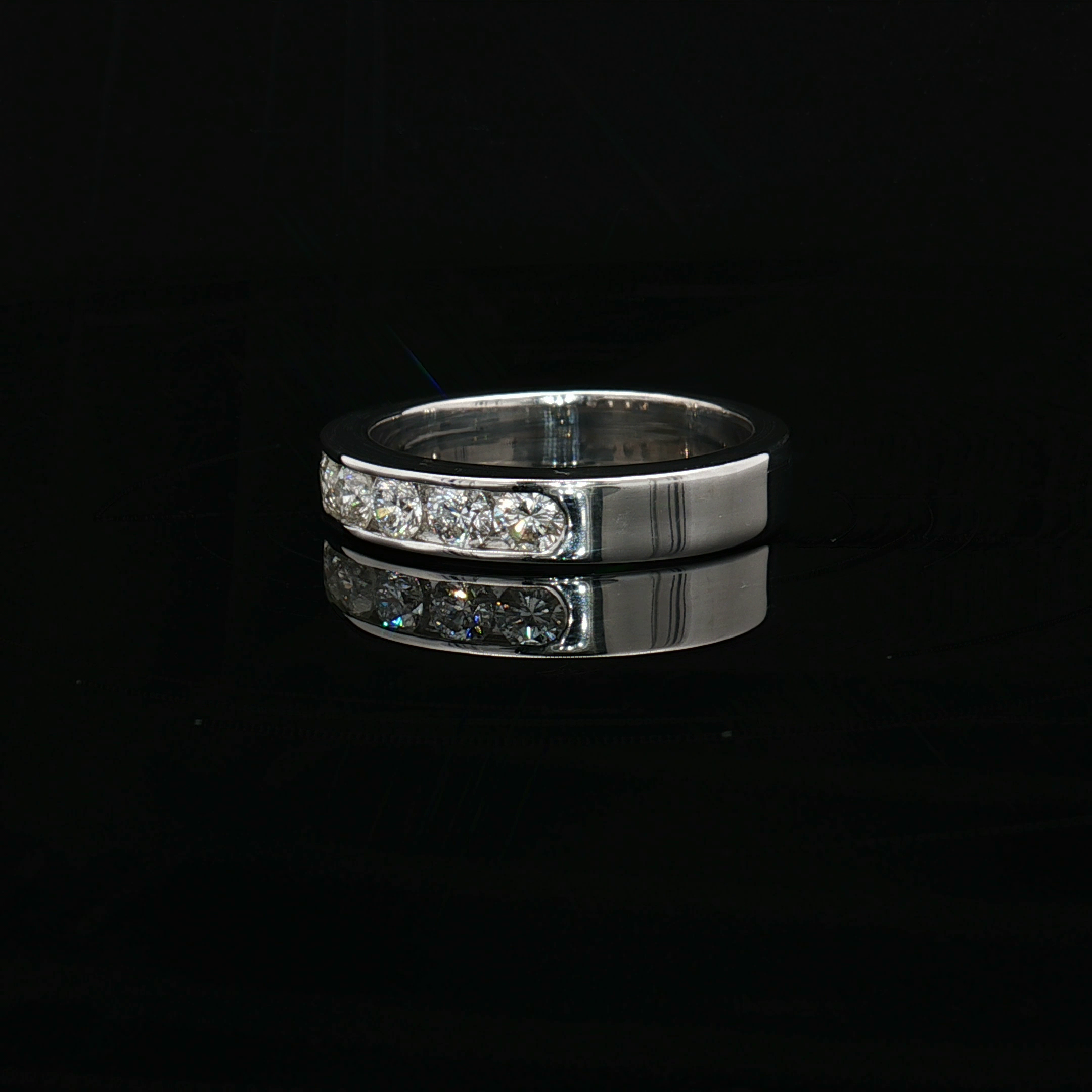 Diamond Wedding Bands  -  Women'
