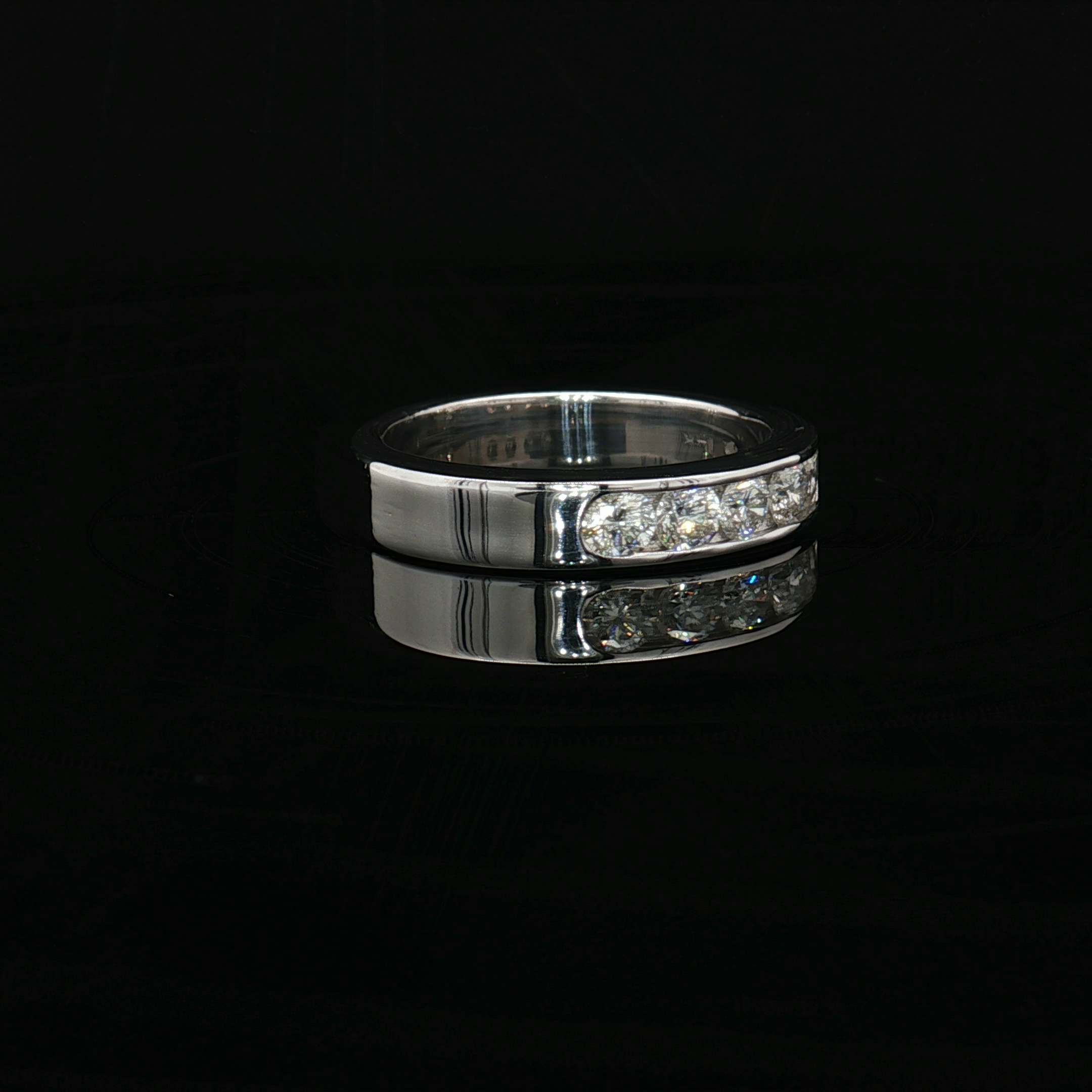 Diamond Wedding Bands  -  Women'