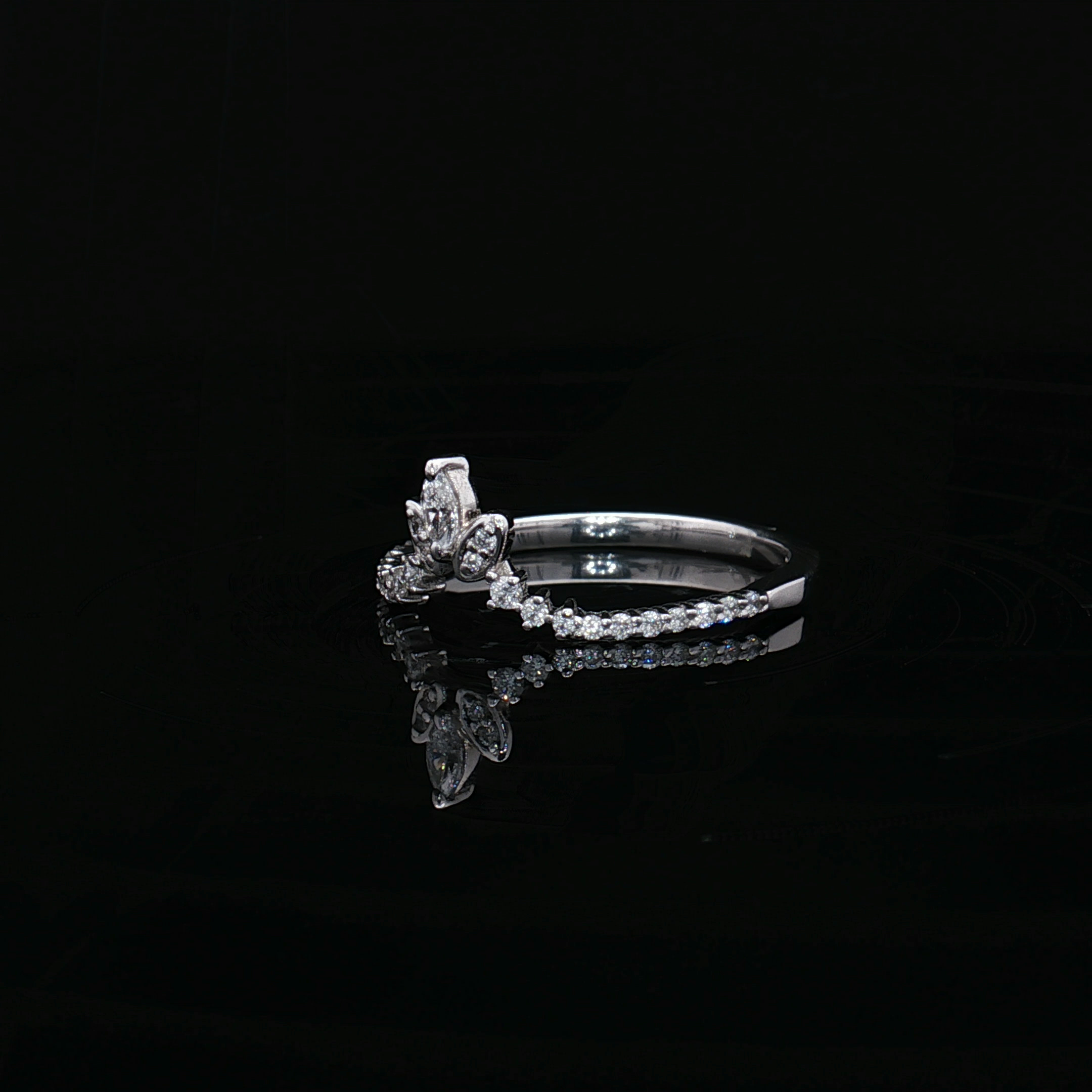 Diamond Wedding Bands  -  Women'
