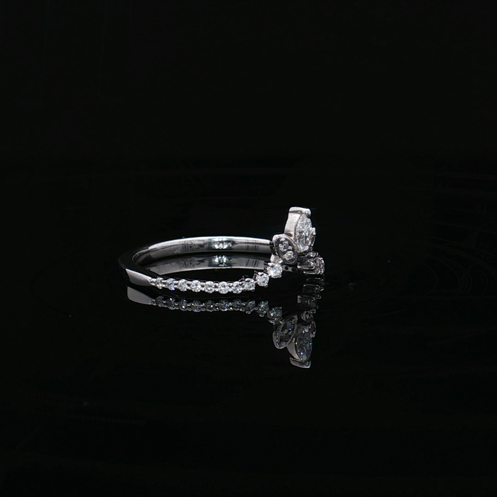 Diamond Wedding Bands  -  Women'