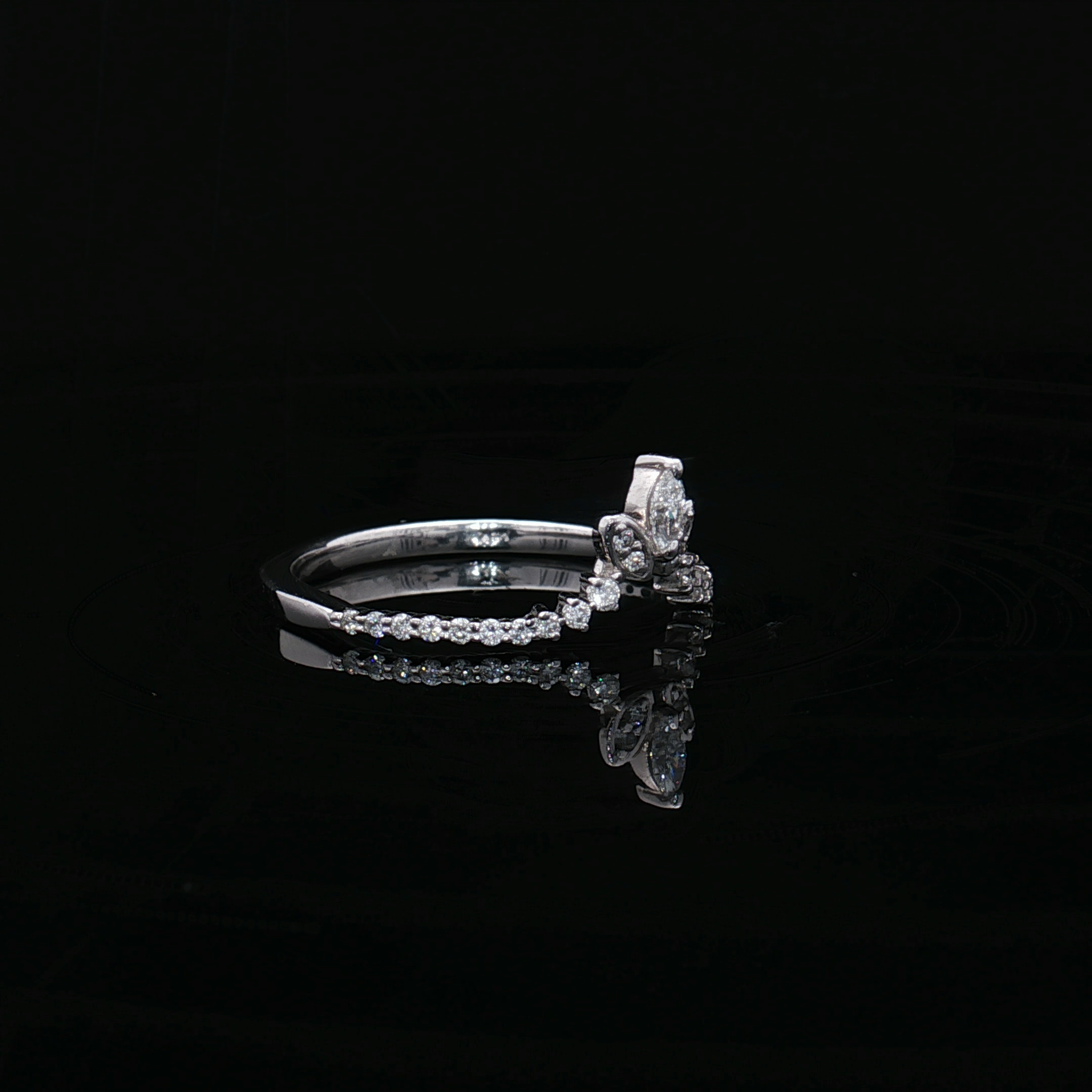 Diamond Wedding Bands  -  Women'