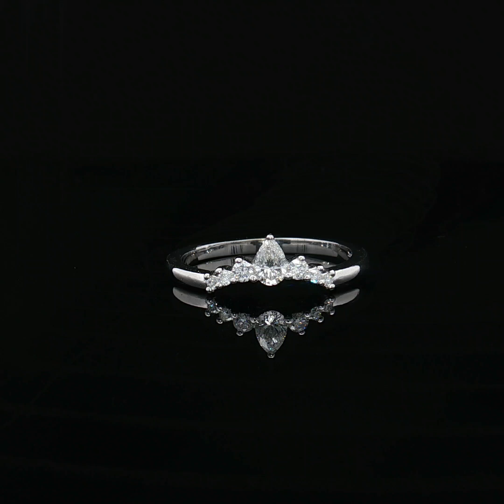 Diamond Wedding Bands  -  Women'