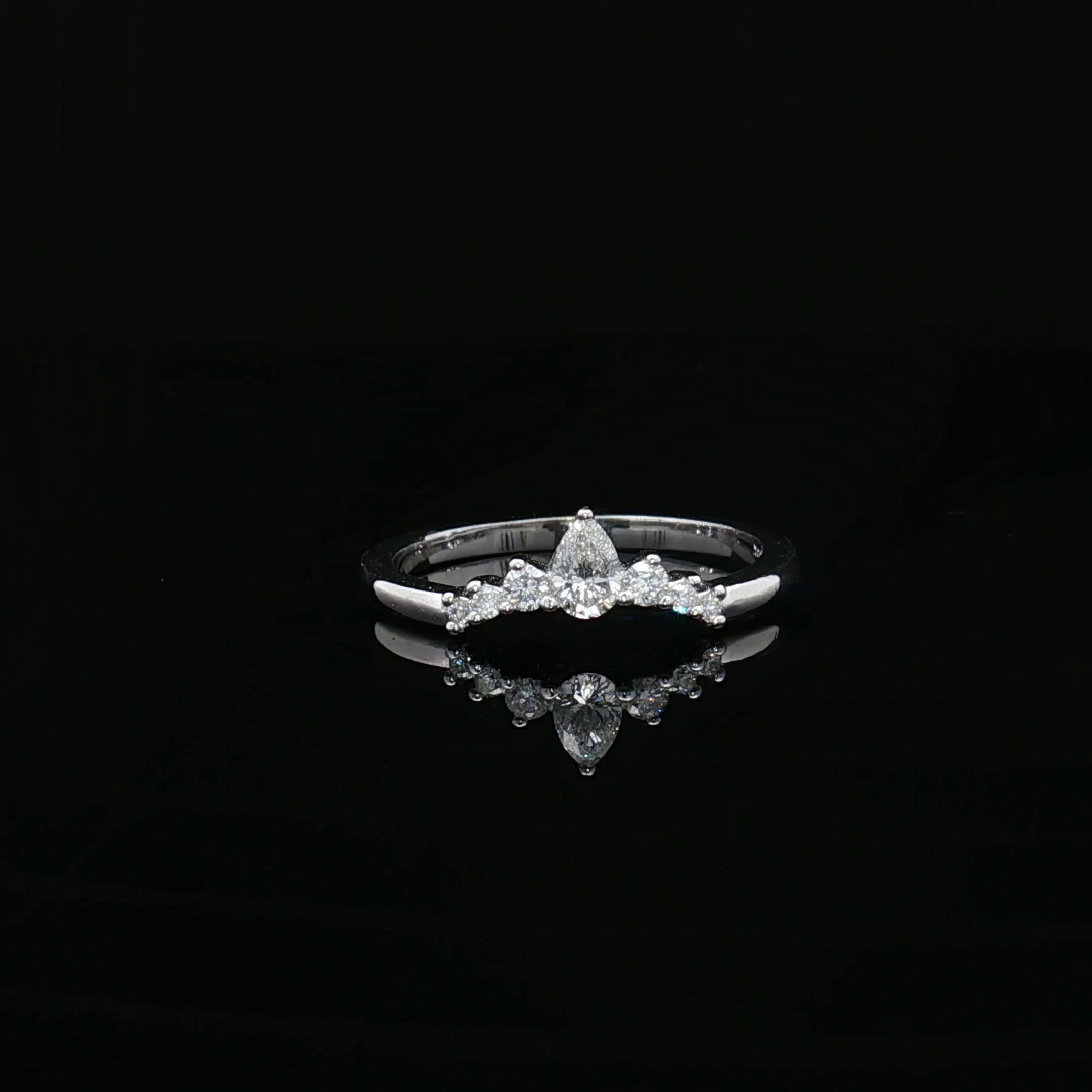 Diamond Wedding Bands  -  Women'