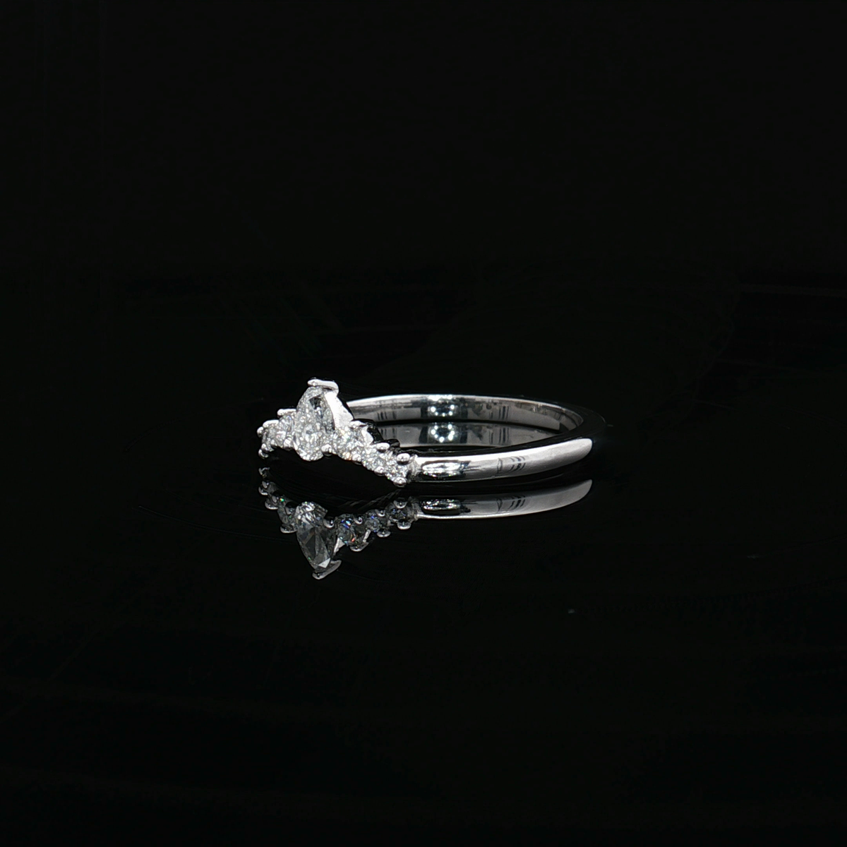 Diamond Wedding Bands  -  Women'