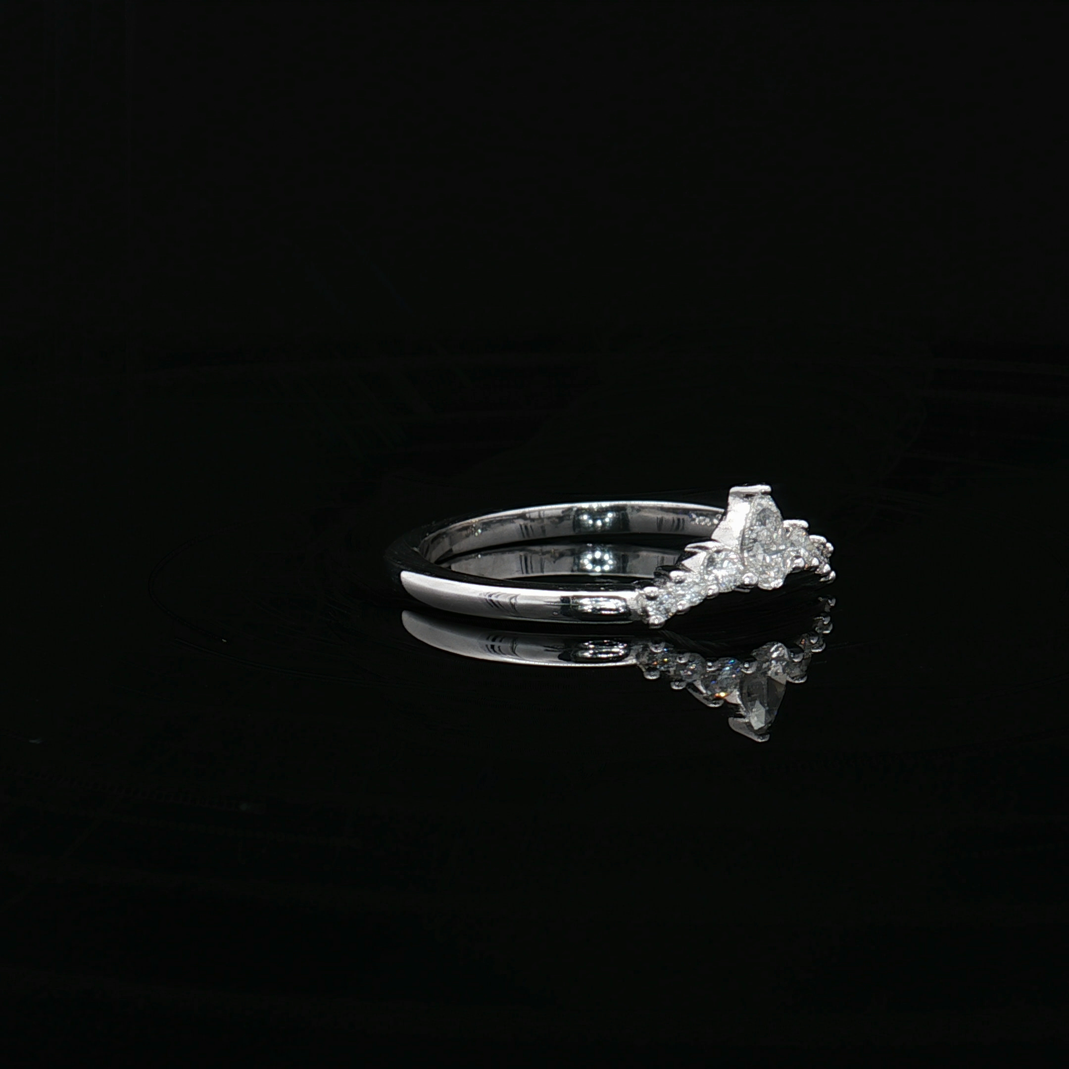 Diamond Wedding Bands  -  Women'