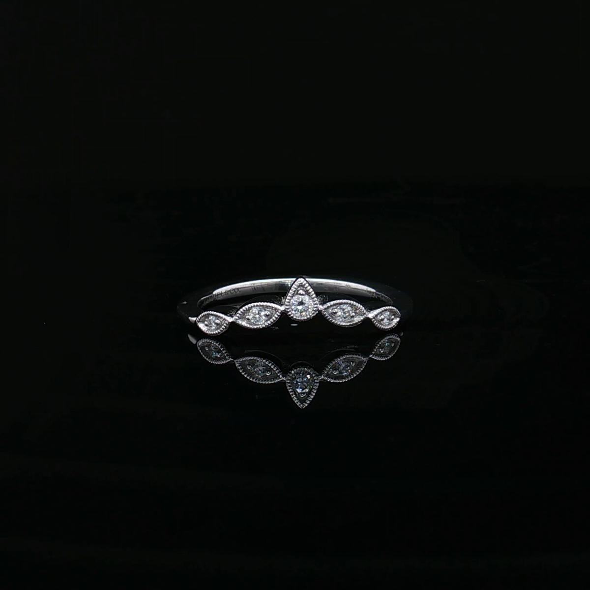 Diamond Wedding Bands  -  Women'