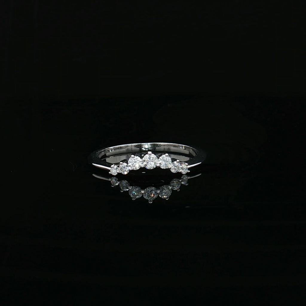 Diamond Wedding Bands  -  Women'