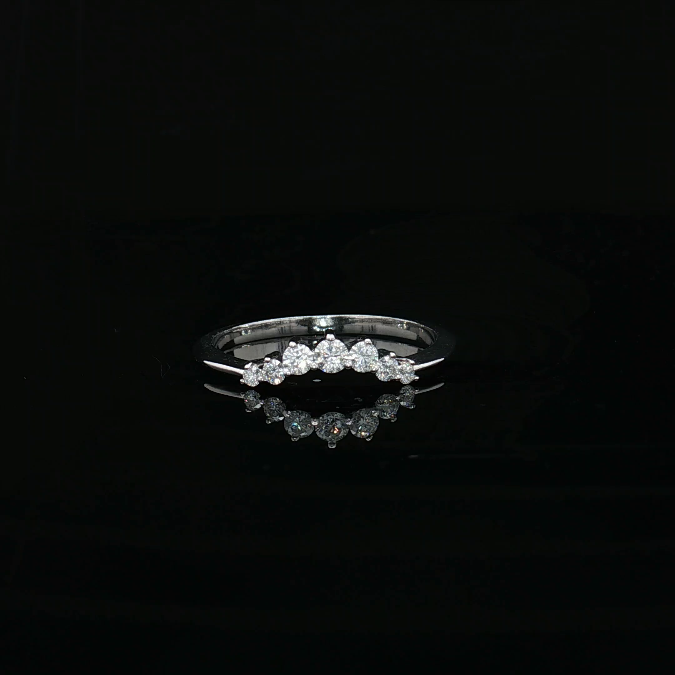 Diamond Wedding Bands  -  Women'