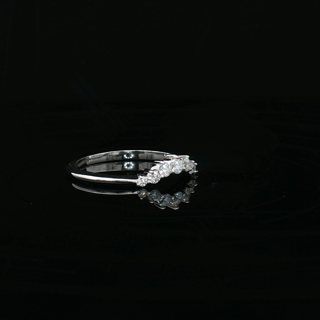 Diamond Wedding Bands  -  Women'