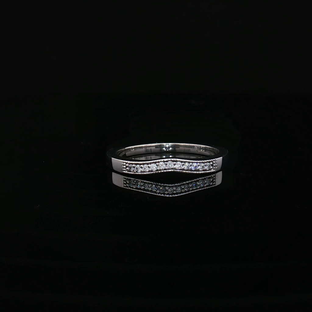 Diamond Wedding Bands  -  Women'