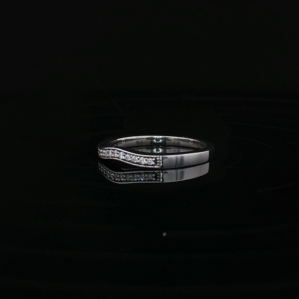 Diamond Wedding Bands  -  Women'