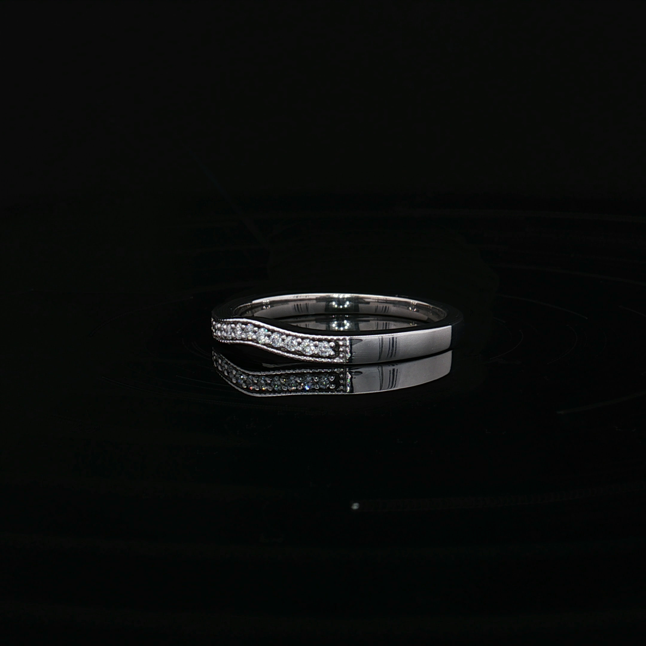 Diamond Wedding Bands  -  Women'