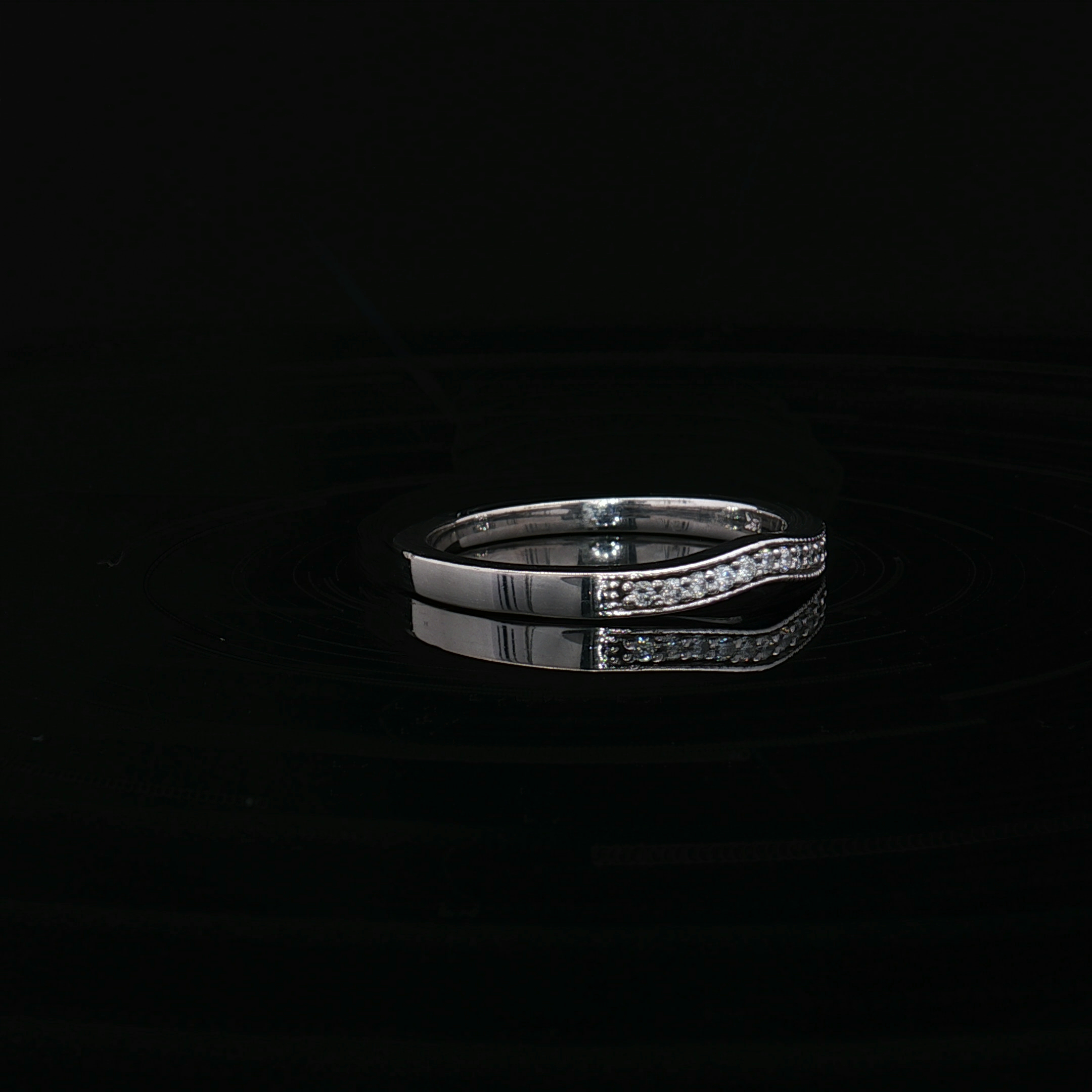 Diamond Wedding Bands  -  Women'