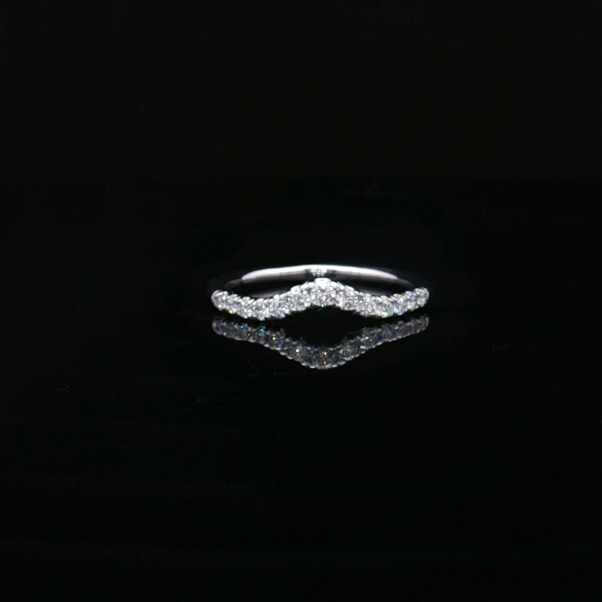 Diamond Wedding Bands  -  Women'