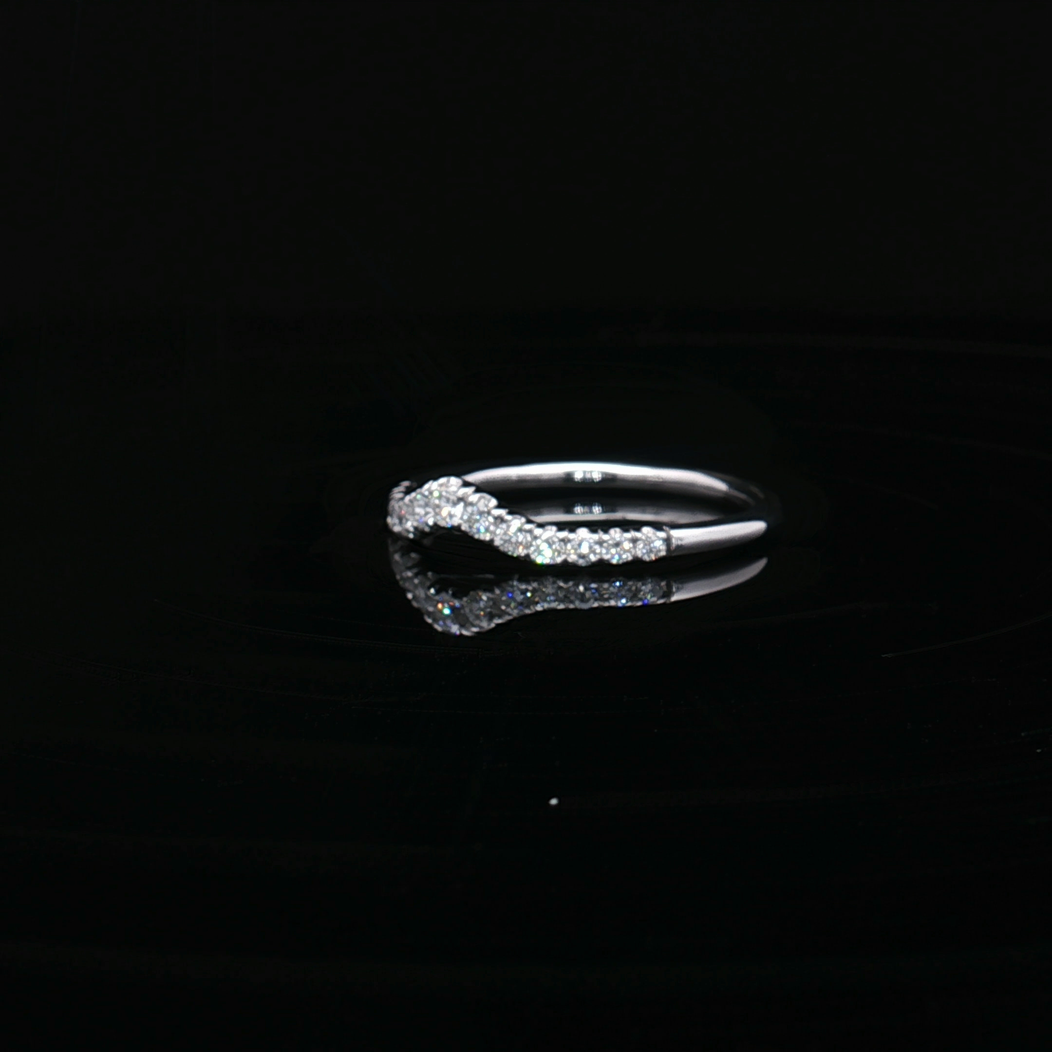 Diamond Wedding Bands  -  Women'