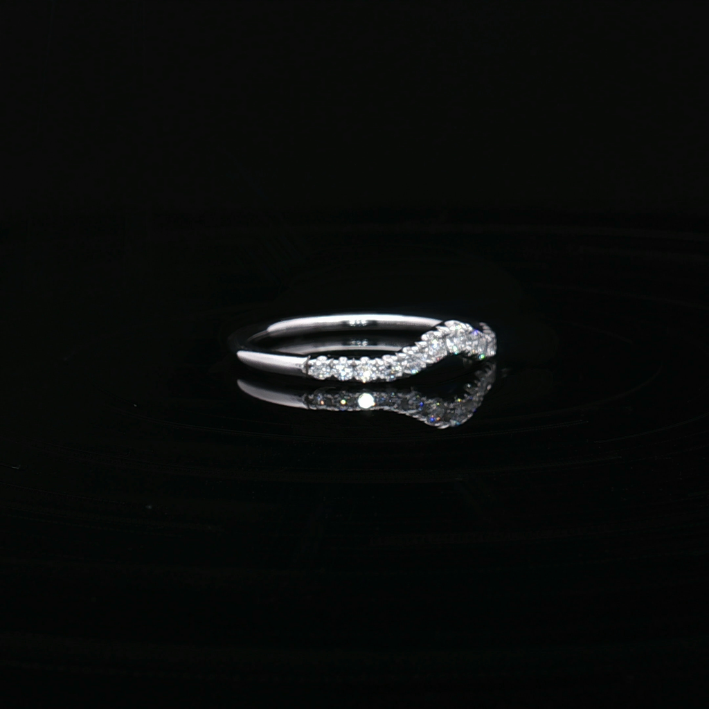Diamond Wedding Bands  -  Women'