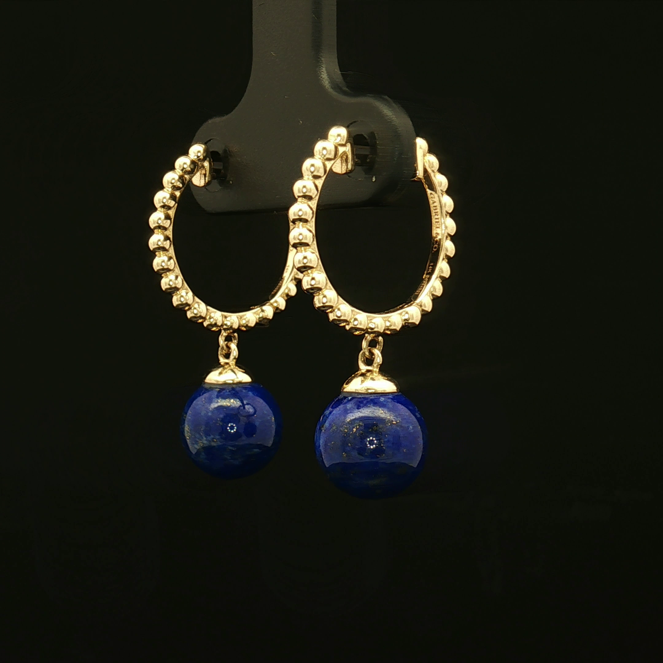 Colored Stone Earring