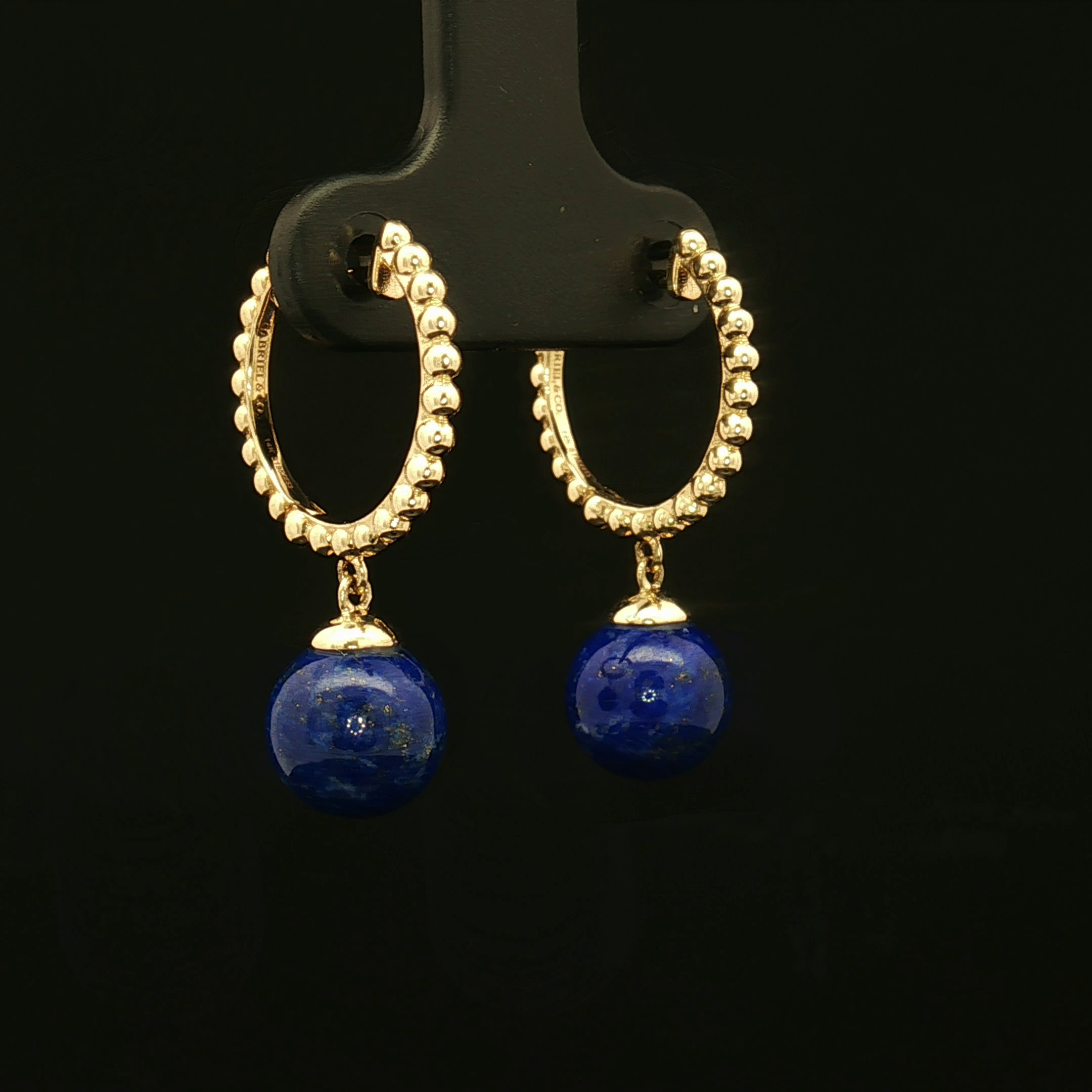 Colored Stone Earring