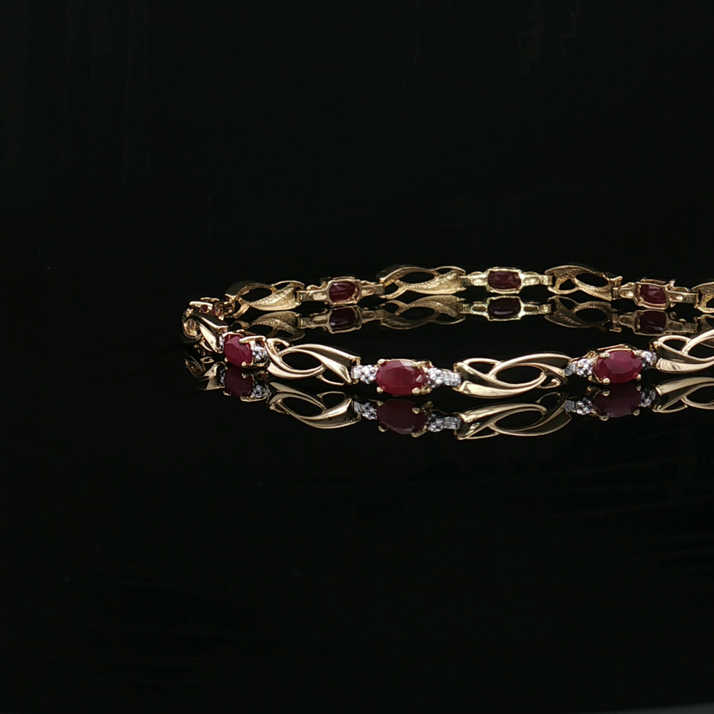 Colored Stone Bracelet