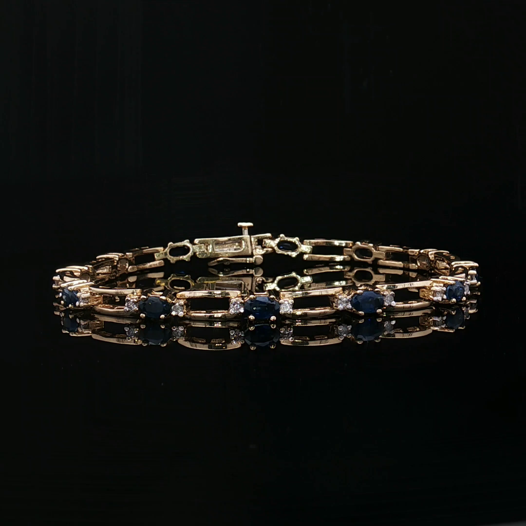 Colored Stone Bracelet