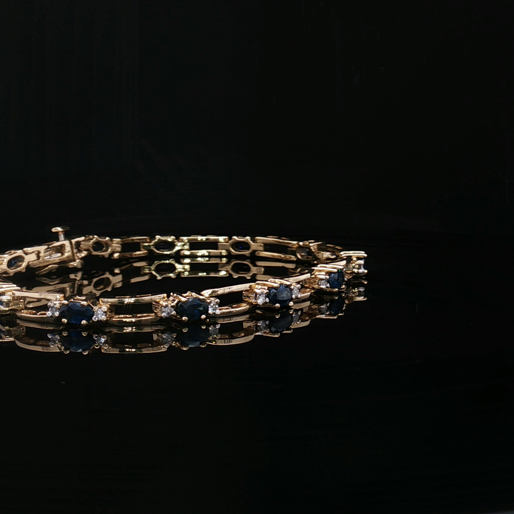 Colored Stone Bracelet