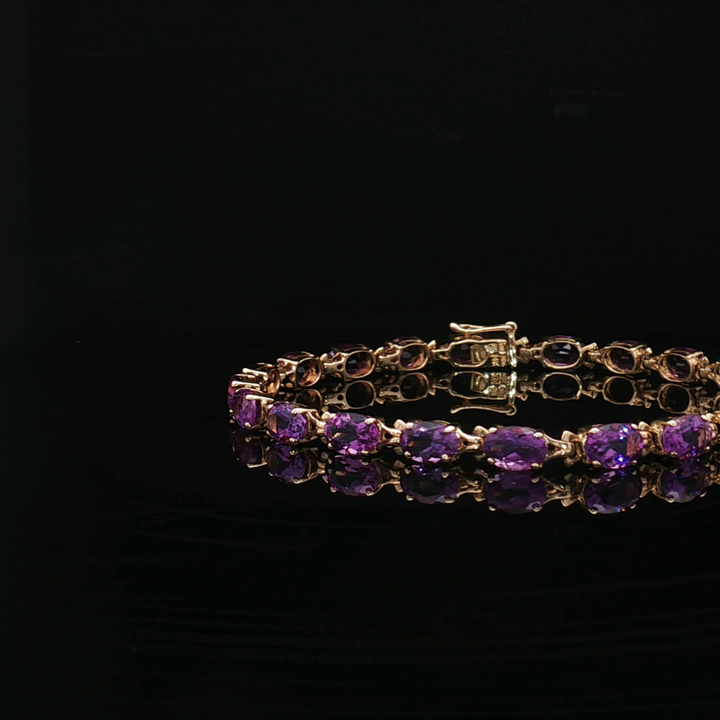 Colored Stone Bracelet