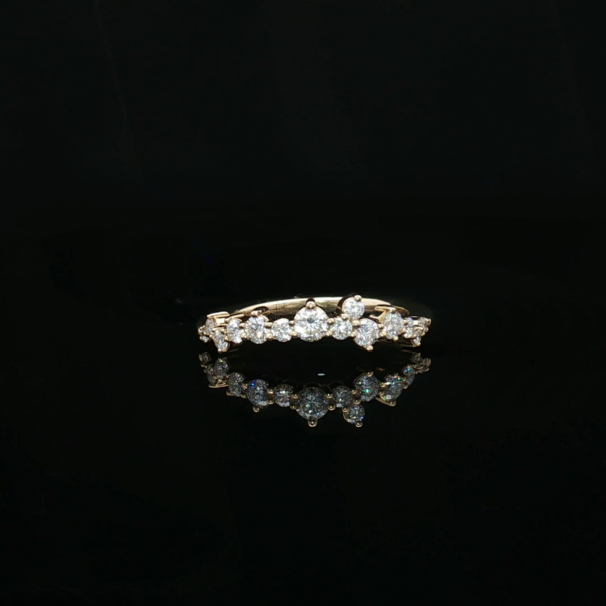 Diamond Wedding Bands  -  Women'