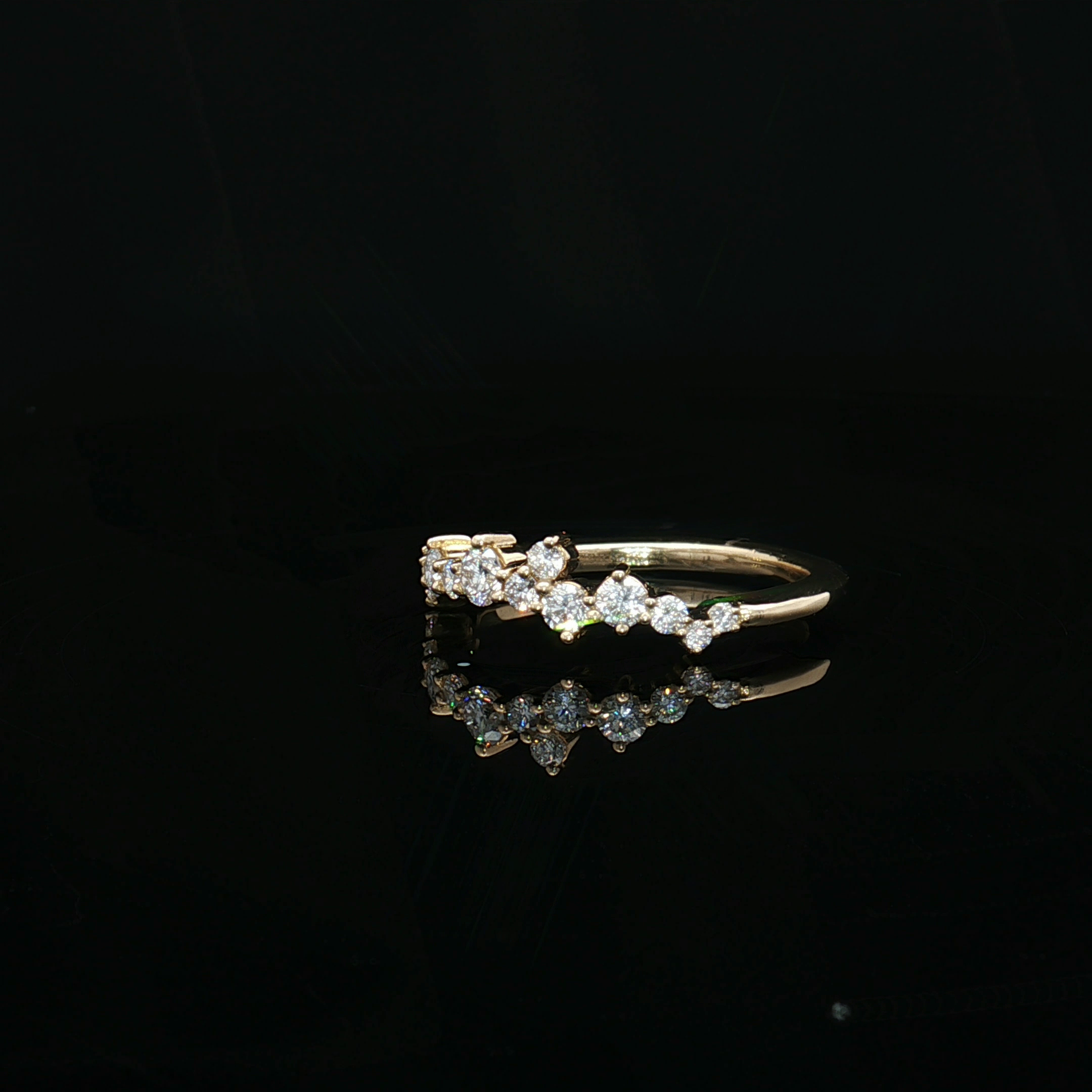 Diamond Wedding Bands  -  Women'