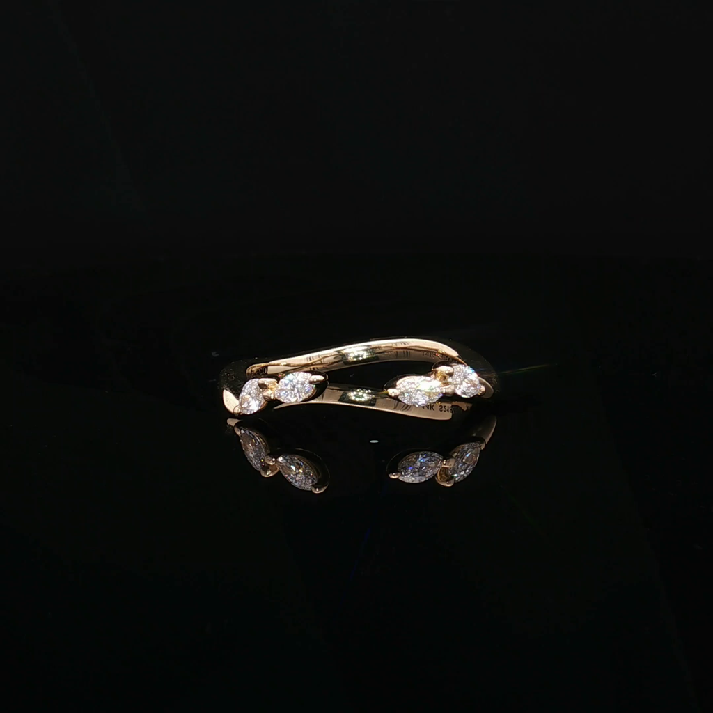 Diamond Wedding Bands  -  Women'