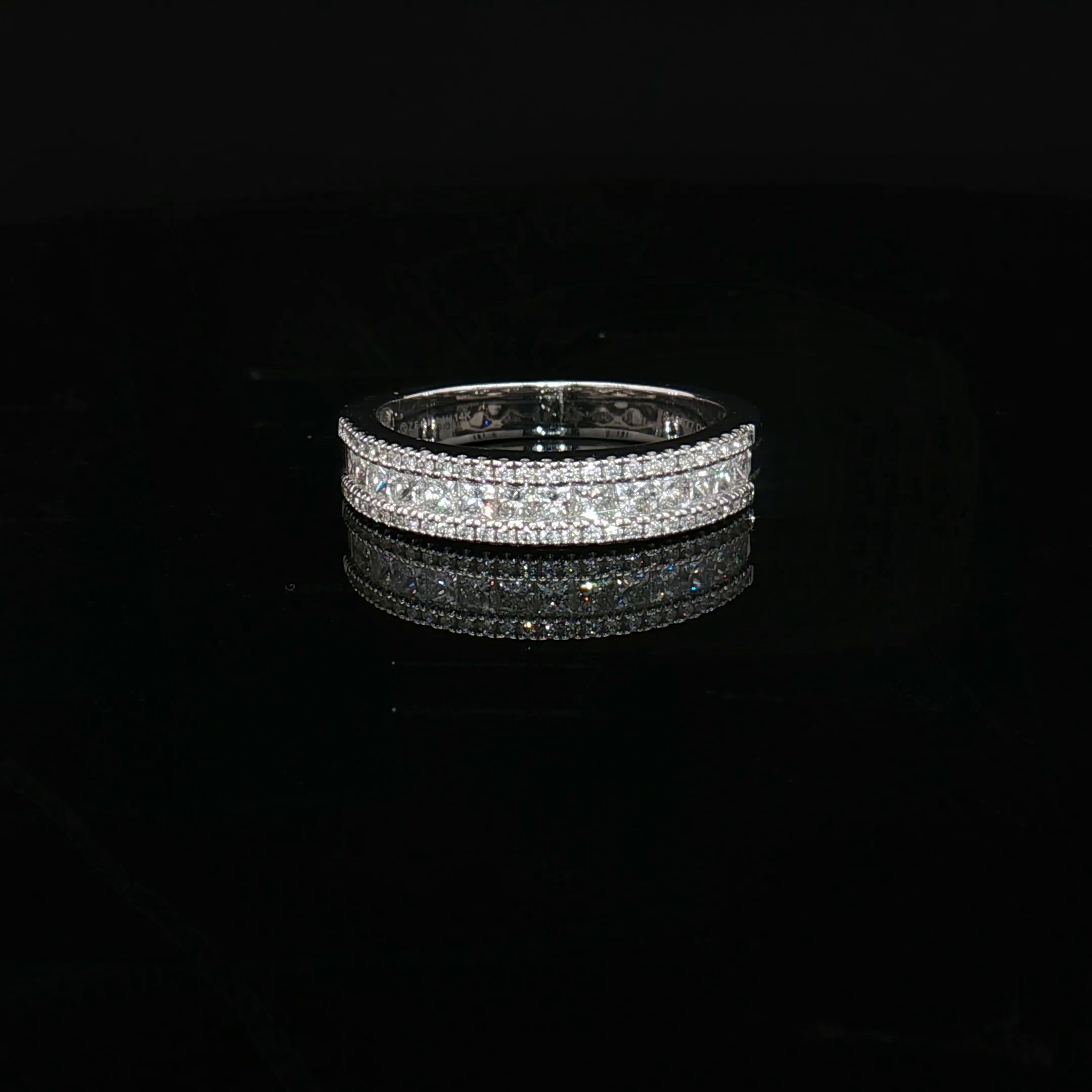 Diamond Wedding Bands  -  Women'