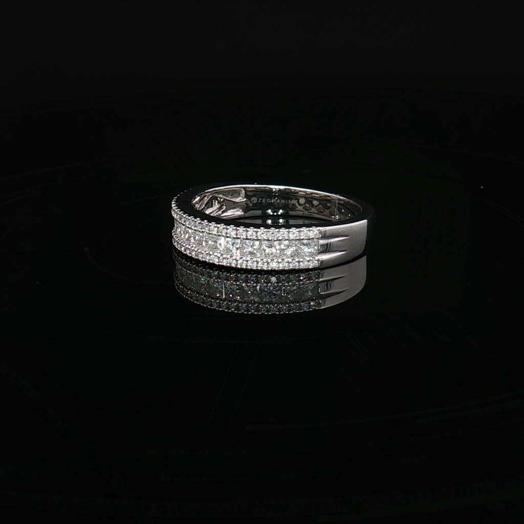 Diamond Wedding Bands  -  Women'