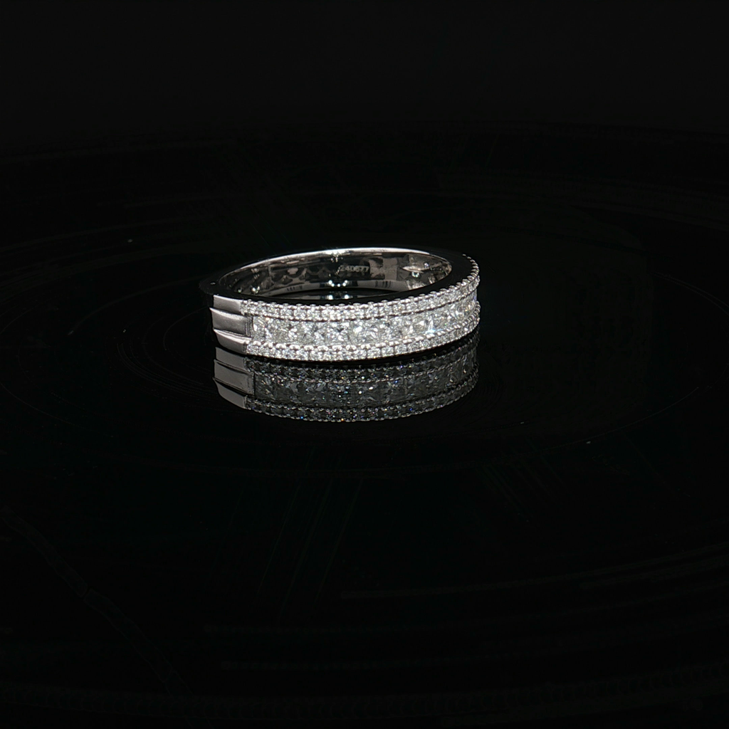 Diamond Wedding Bands  -  Women'