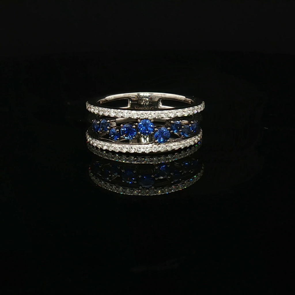 Colored Stone Rings  -  Women'