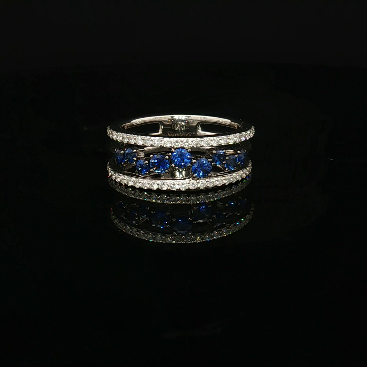 Colored Stone Rings  -  Women'