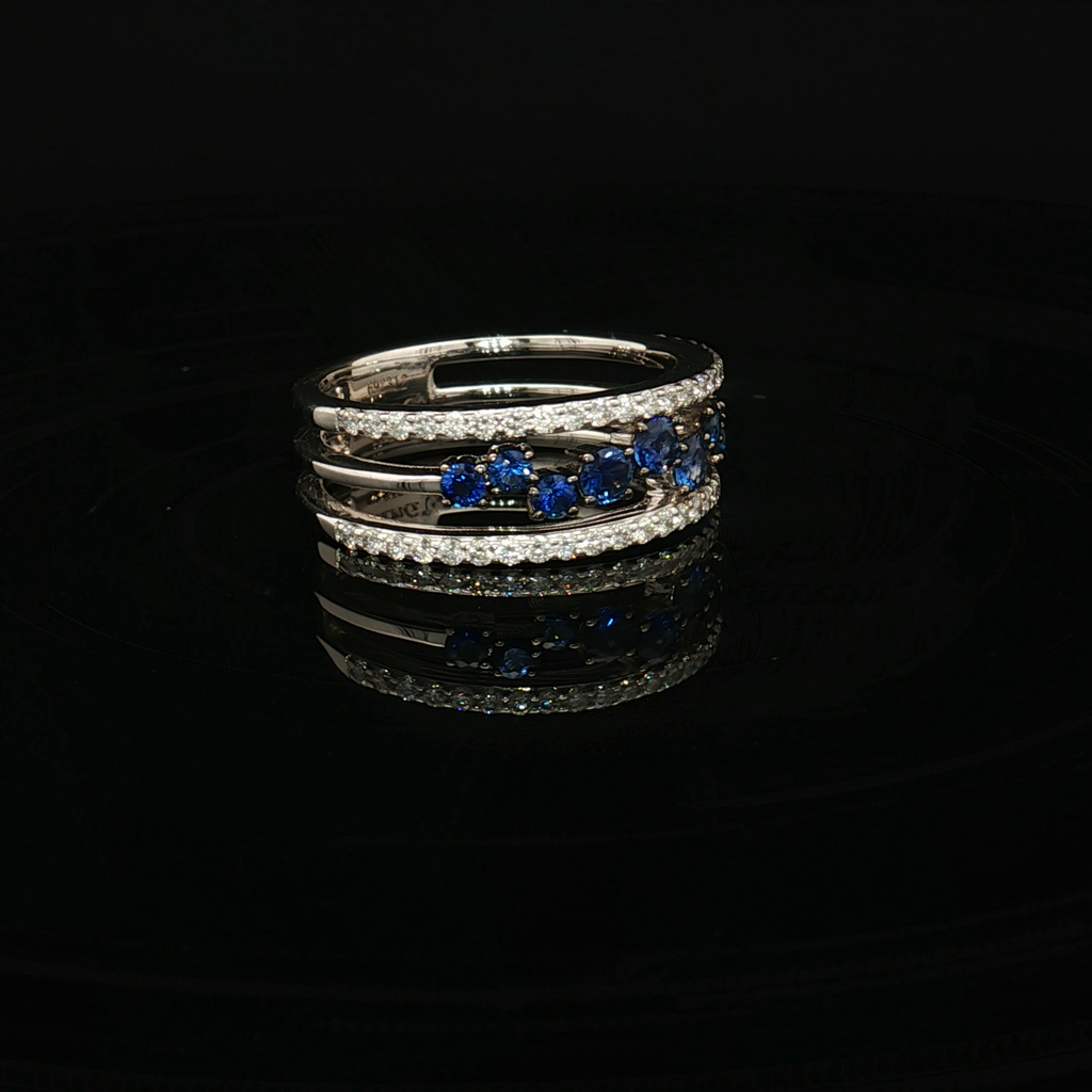 Colored Stone Rings  -  Women'