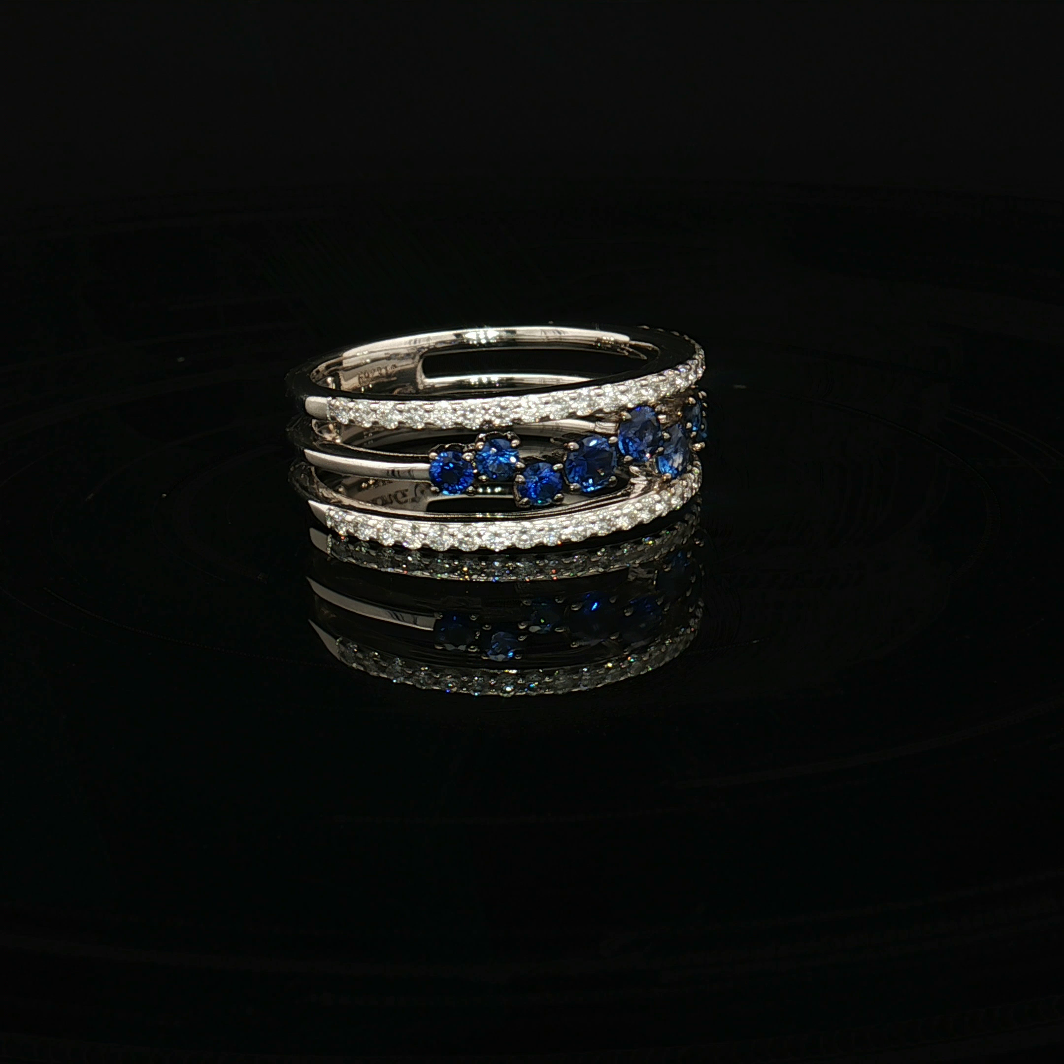 Colored Stone Rings  -  Women'