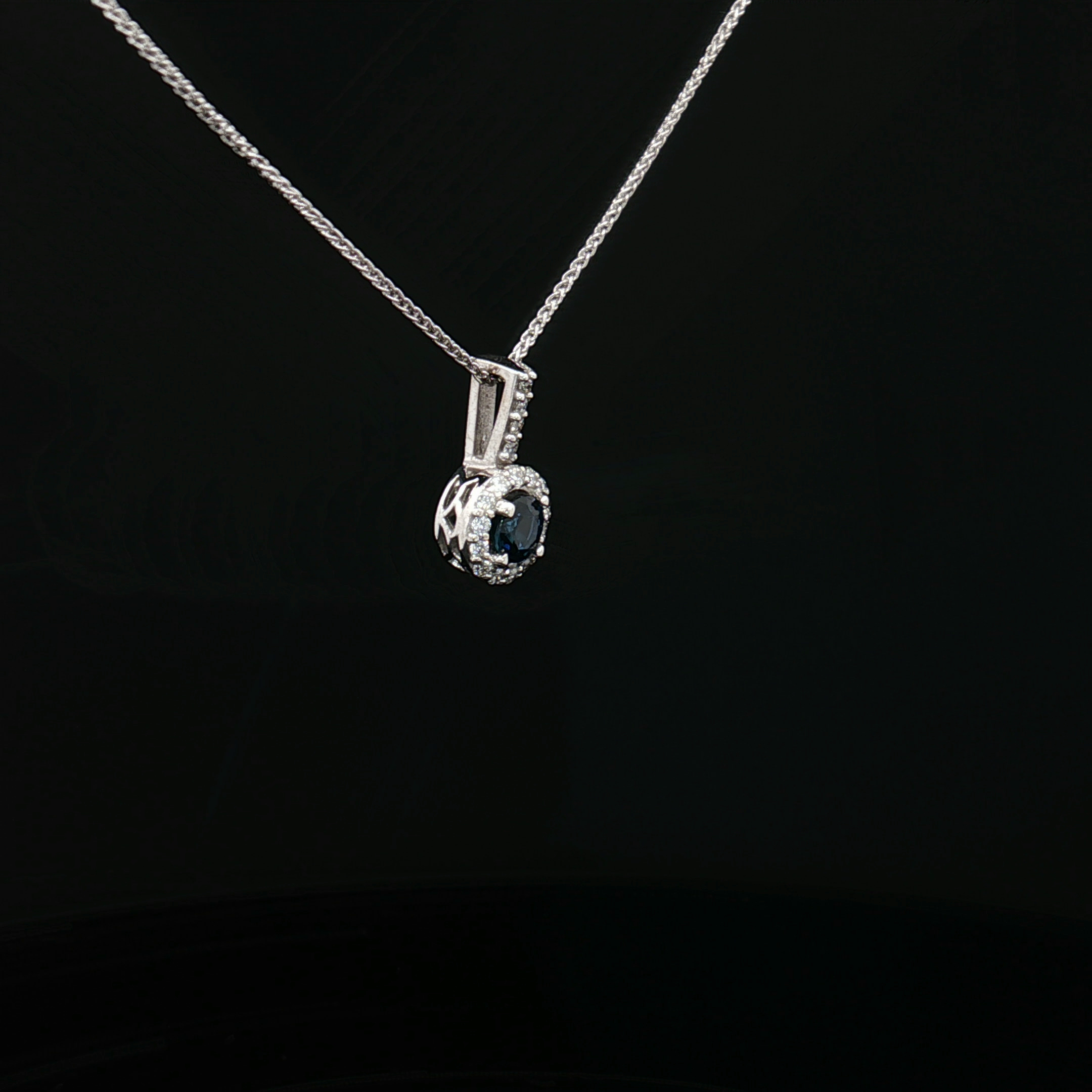 Colored Stone Pendant