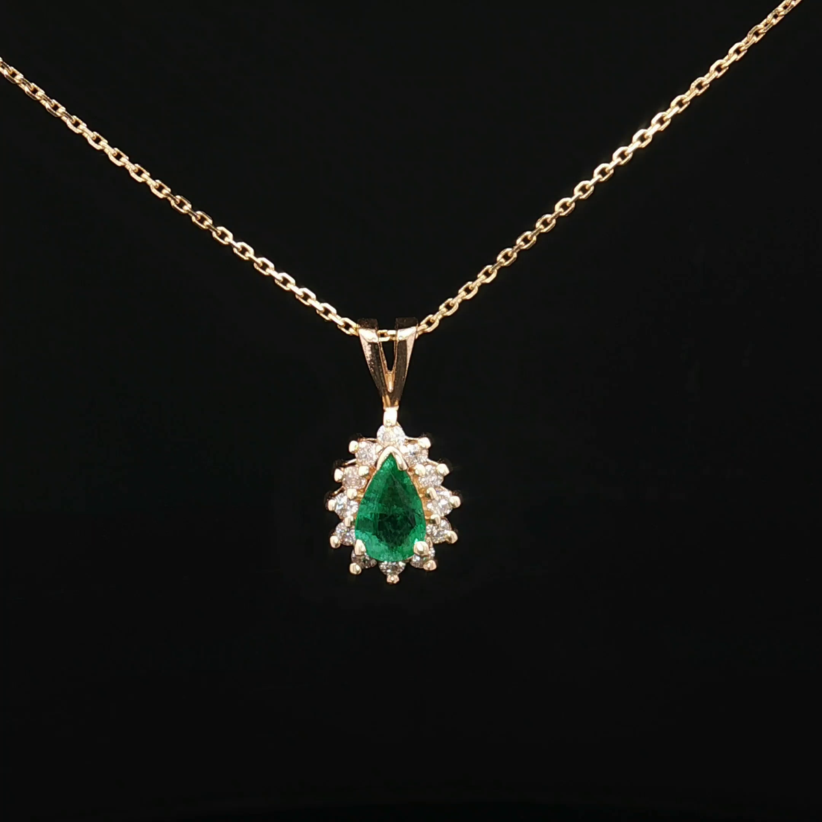 Colored Stone Pendant