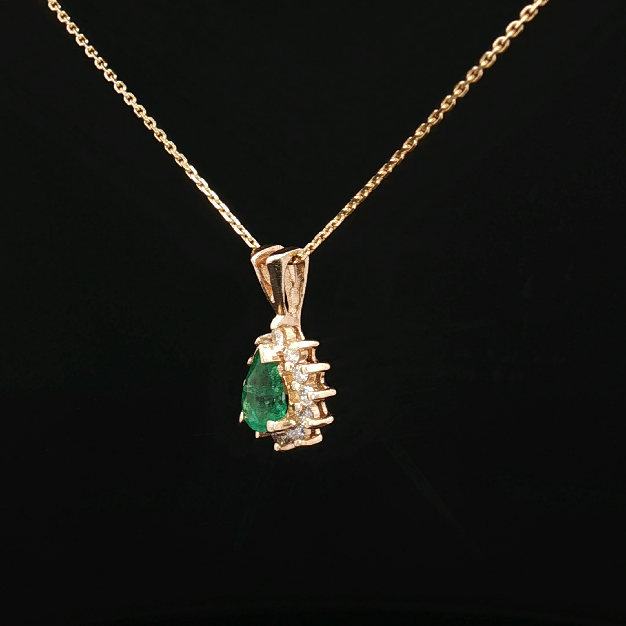 Colored Stone Pendant
