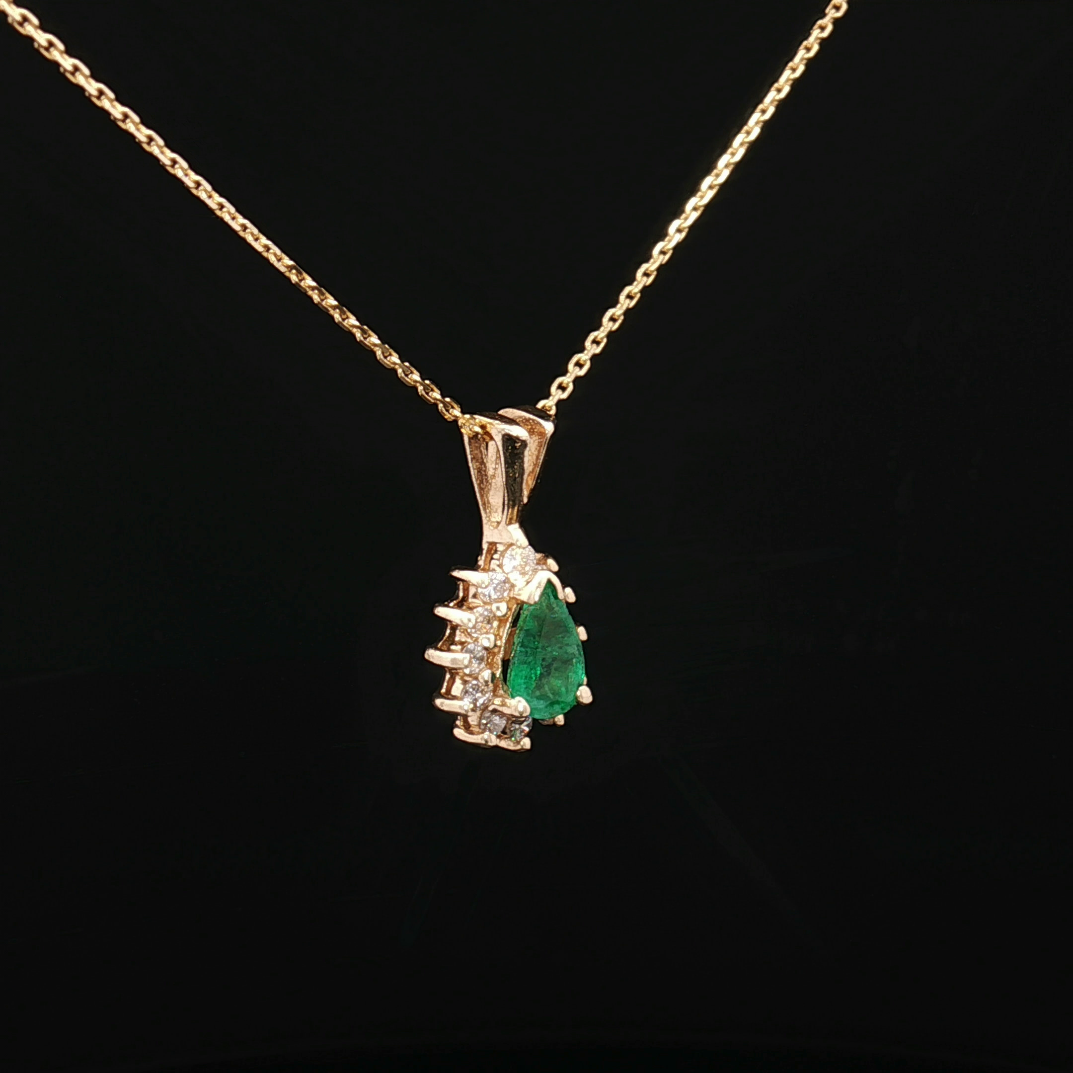 Colored Stone Pendant