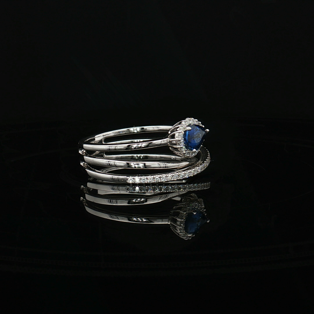 Colored Stone Rings  -  Women'