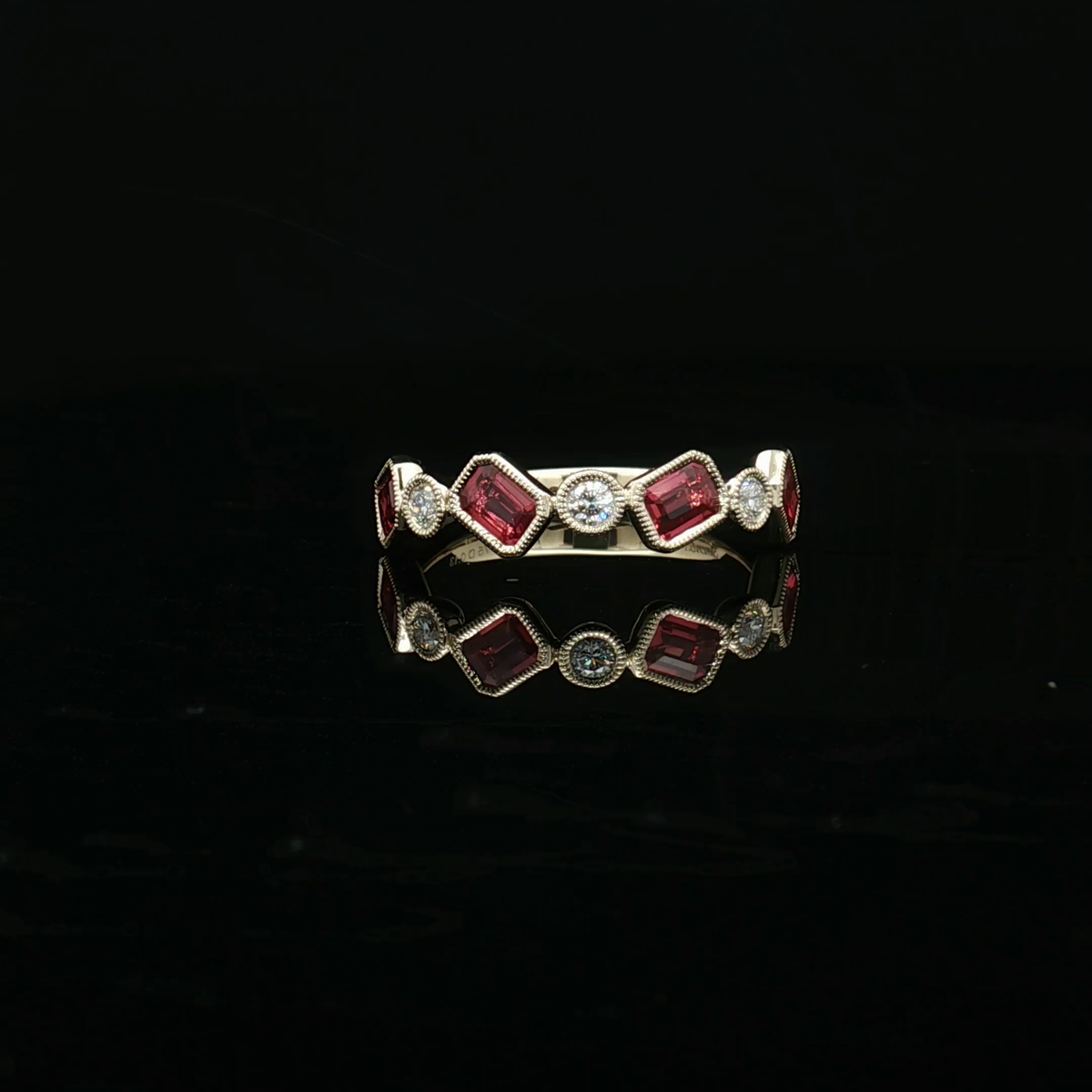 Colored Stone Rings  -  Women'