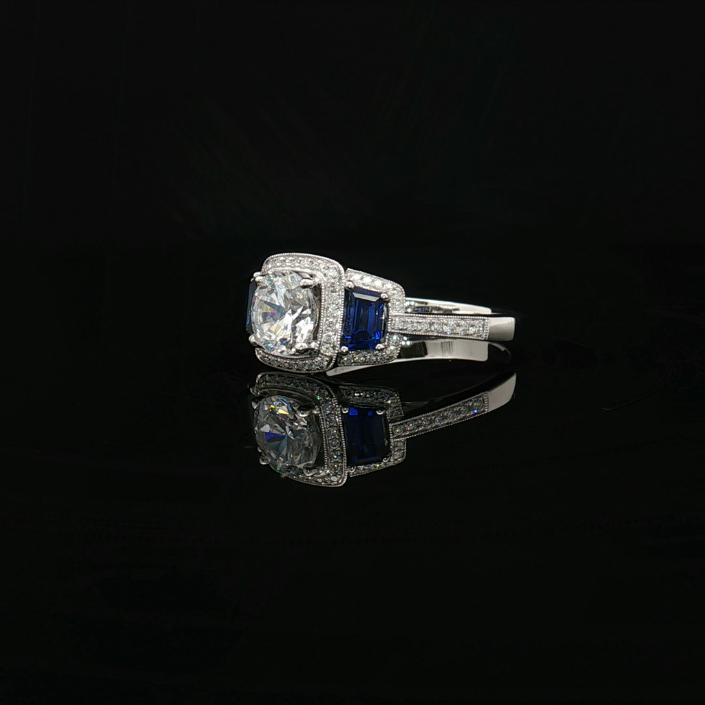 Diamond Semi-Mount Ring