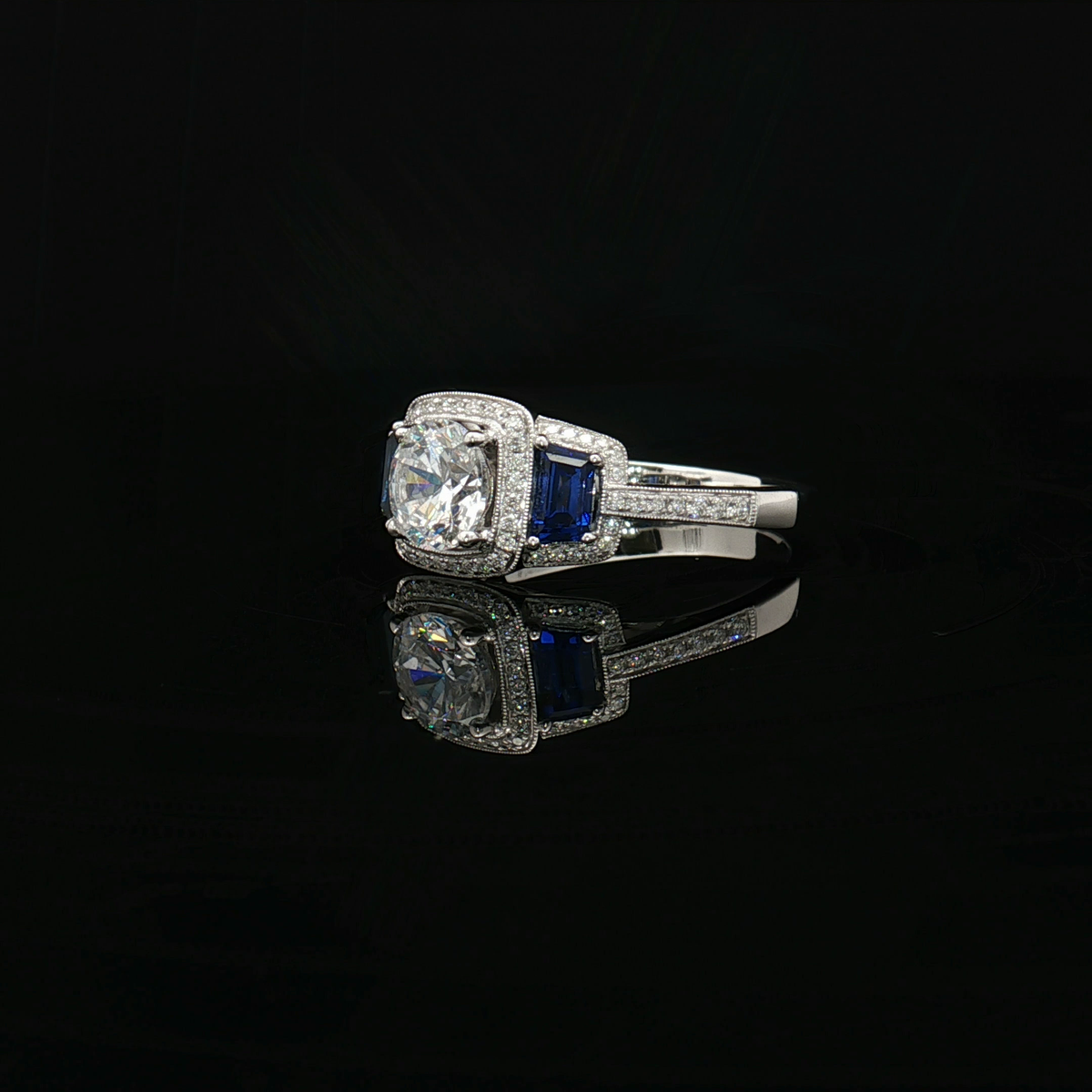 Diamond Semi-Mount Ring