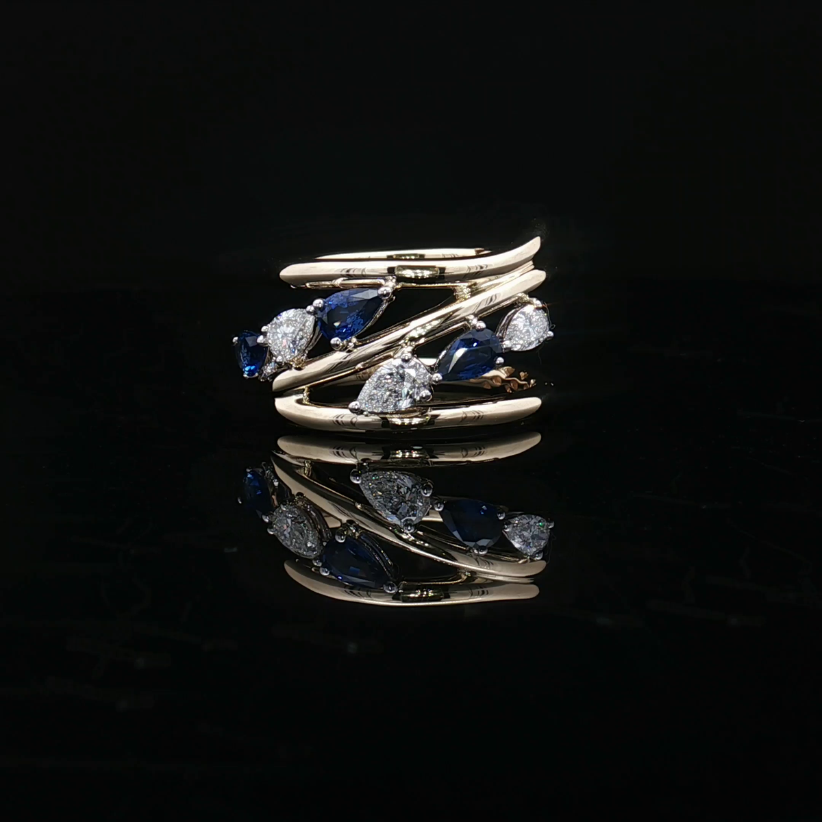 Colored Stone Rings  -  Women'