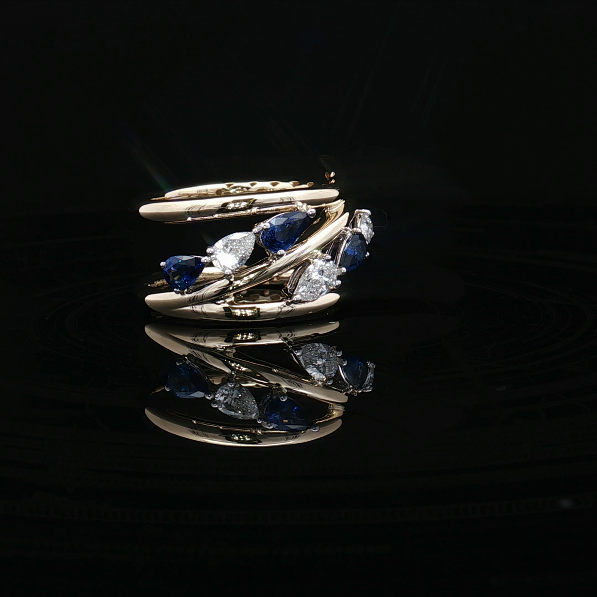 Colored Stone Rings  -  Women'