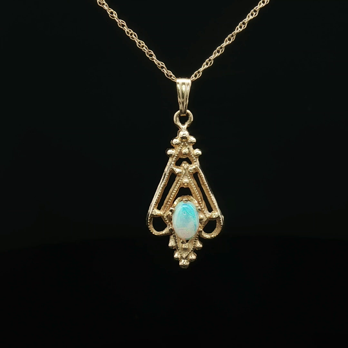 Colored Stone Pendant