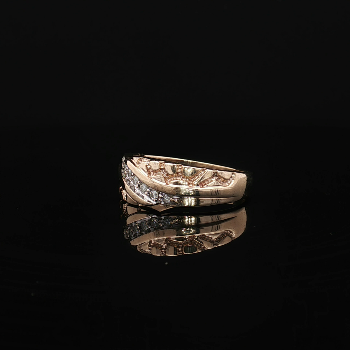Diamond Fashion Rings  -  Men'