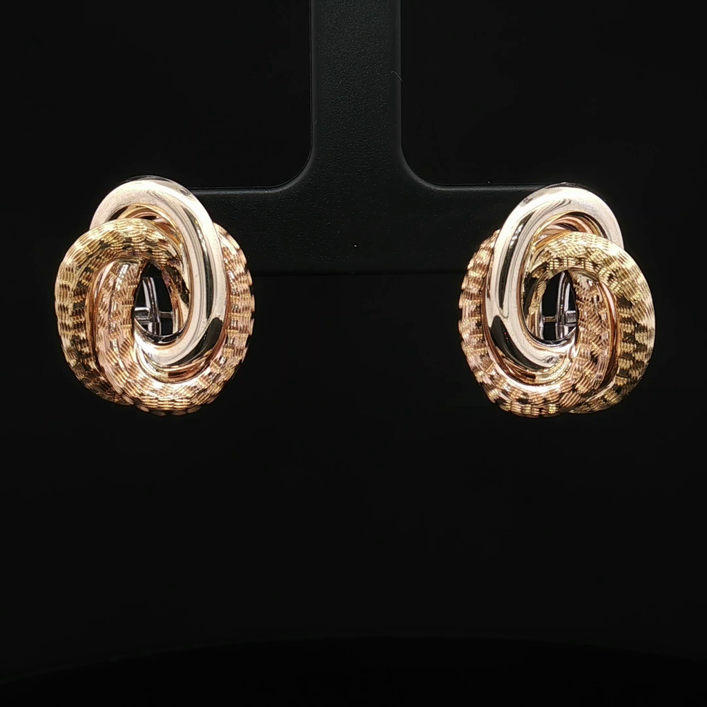 Precious Metal (No Stones) Earring